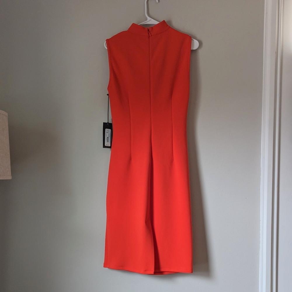 NWT Gabrielle Union X NY& Company Draped Midi Dress Size Large - Picture 2 of 4